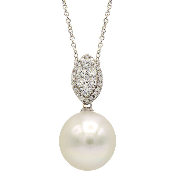 PEARL & DIAMOND PENDANT