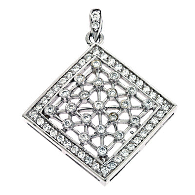 White Gold Charm - P3056WG