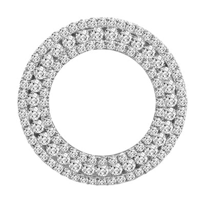 Diamond Circle Pendant - P3080WG