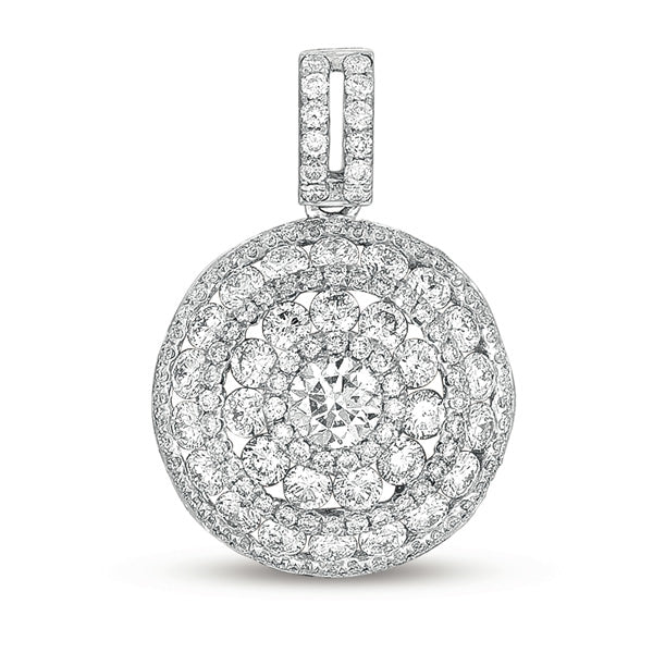 White Gold Diamond Pendant - P3181WG