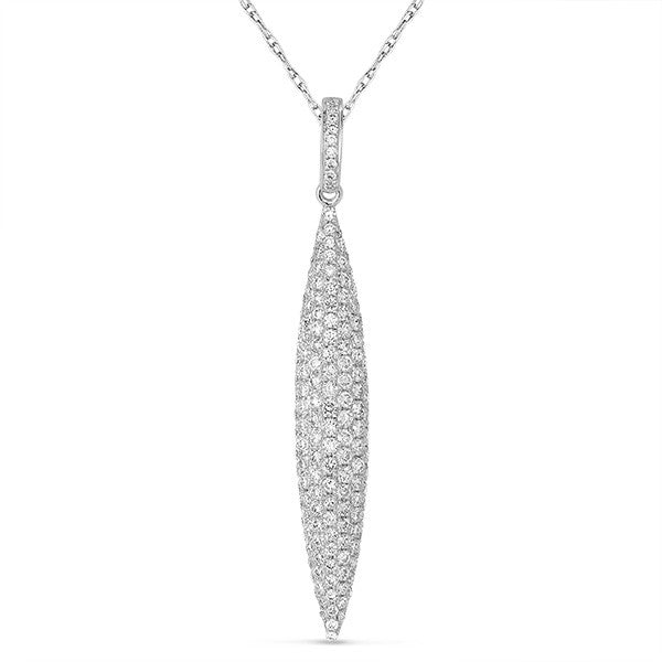 White Gold Diamond Pendant