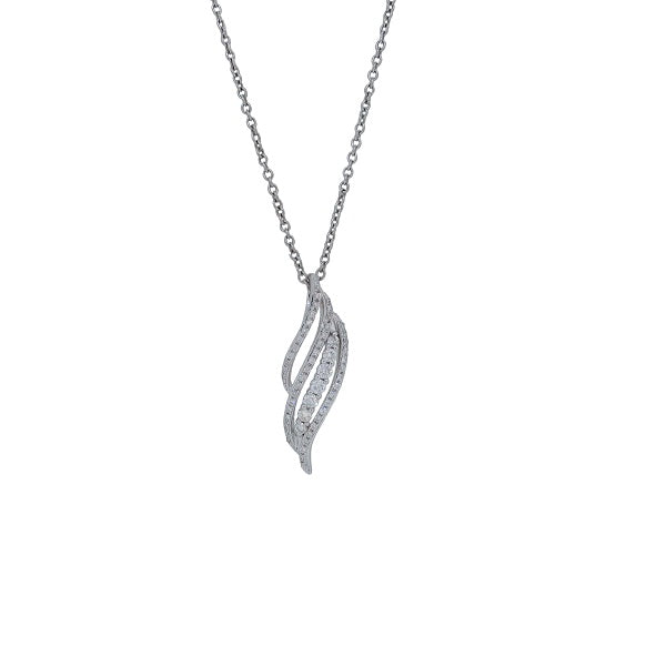 White Gold Diamond Pendant - P3250WG