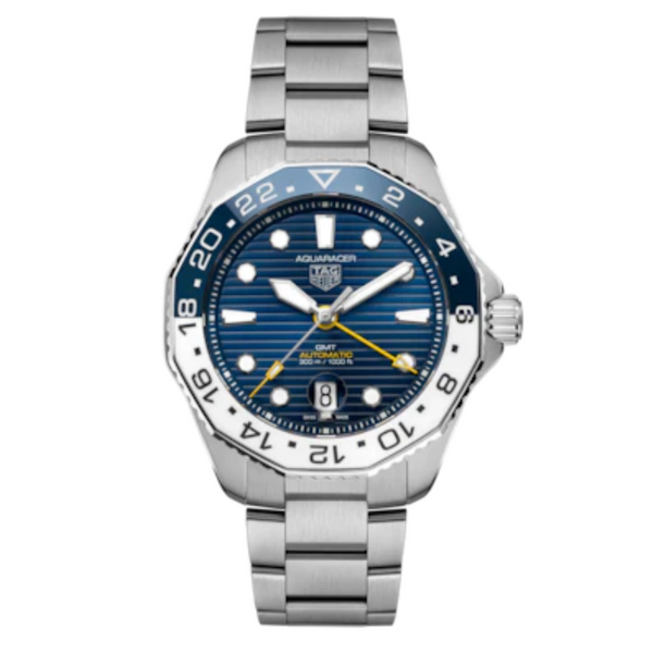 TAG HEUER AQUARACER PROFESSIONAL 300 GMT NEW AUTOMATIC WATCH : REF : WBP2010.BA0632