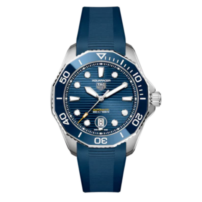 TAG HEUER AQUARACER PROFESSIONAL 300 AUTOMATIC WATCH : REF : WBP201B.FT6198