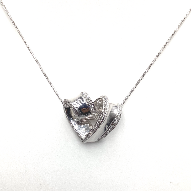 #AK39342 FANCY HEART PENDANT