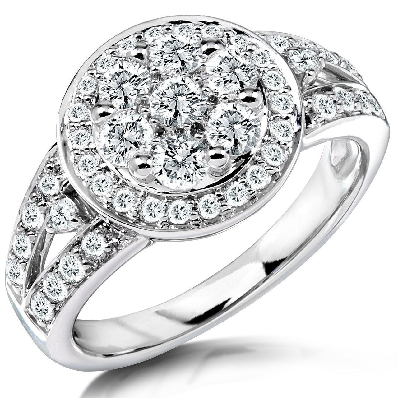 White Gold Diamond Ring # 10116984