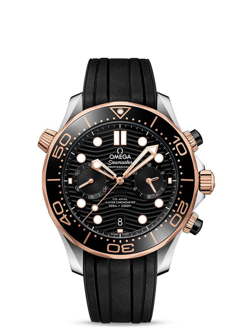 DIVER 300M OMEGA CO‑AXIAL MASTER CHRONOMETER CHRONOGRAPH 44 MM: REF# 210.22.44.51.01.001